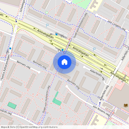 Von Rosens väg 12, Örtagården