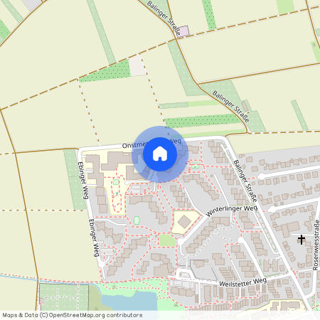 Onstmettinger Weg, 70567 Stuttgart - Möhringen