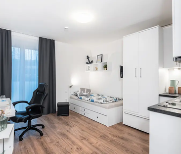 Modernes 1-Zimmer Apartment für Studenten - Verfügbar ab 15.10. - Photo 1