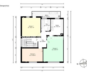 Möbliertes WG-Zimmer. All-Inclusive 640 € Pauschalmiete. In F-Schwa... - Photo 5