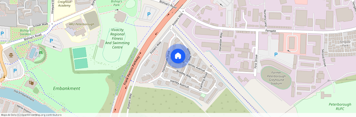 Rudd Close, Peterborough, Cambridgeshire, PE1