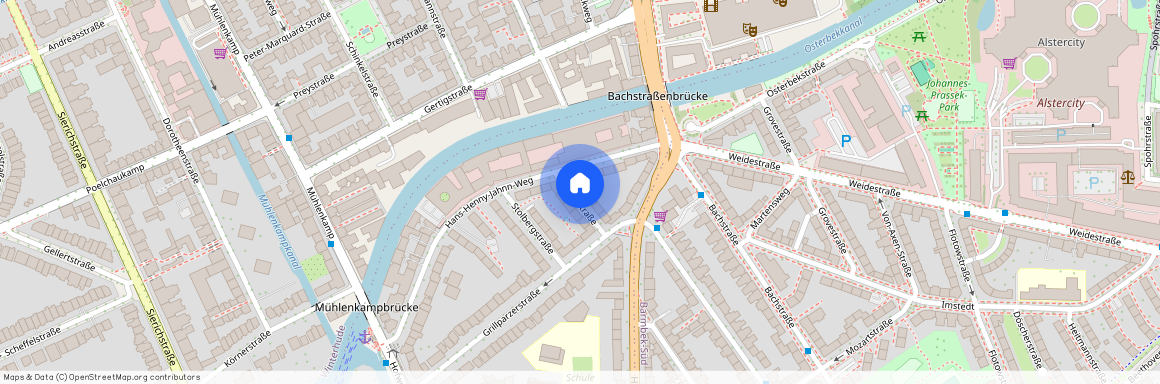 Hauffstraße 8, 22085 Hamburg-Nord - Hamburg Uhlenhorst