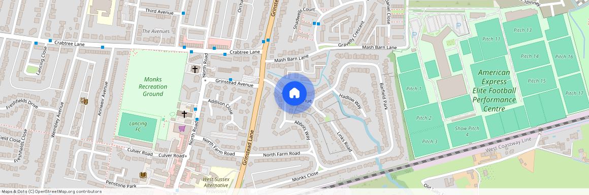 Monks Avenue, Lancing, West Sussex, BN15