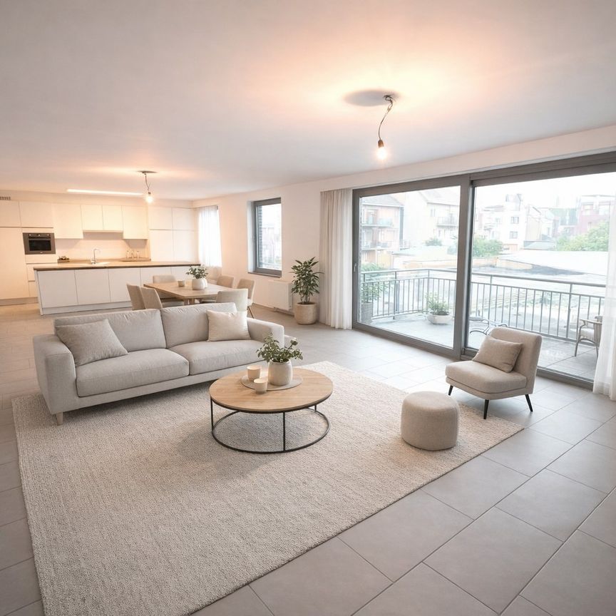 RECENT & RUIM (114m²) 2-slaapkamer appartement met TERRAS - Foto 1