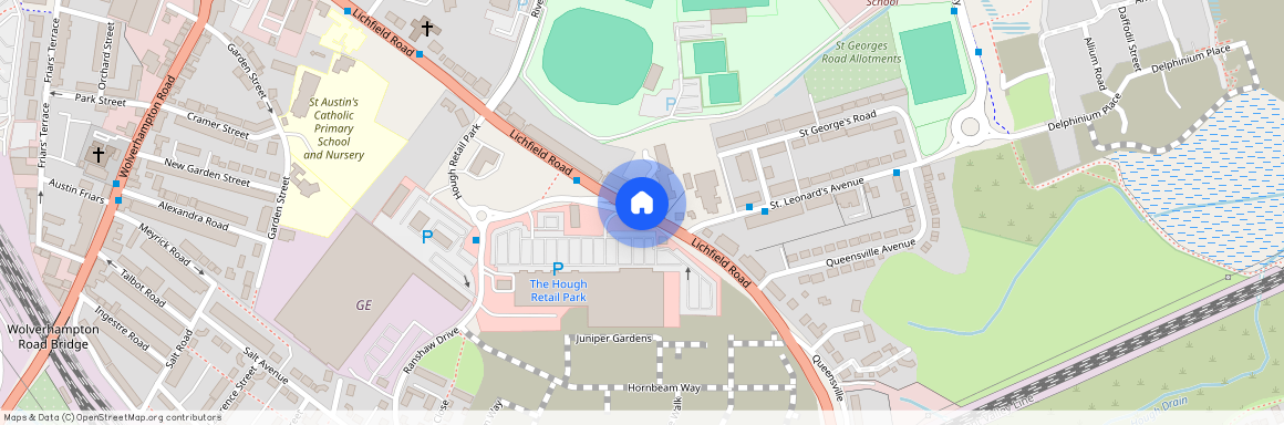 Compton Close, Lichfield Road, Stafford, Staffordshire, ST17