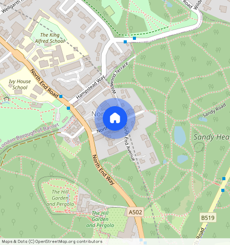 North End, Hampstead NW3, London