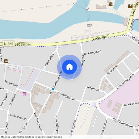 Laholm, Halland, Köpmansgatan 7 A