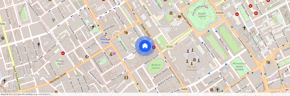 Store Street, Bloomsbury, WC1E