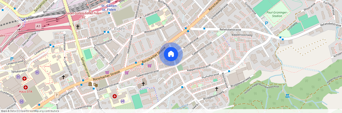 9000, St. Gallen, Hagenbuchstrasse, 4