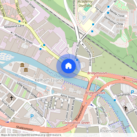 Mowbray St, Kelham Island - Brewery Wharf, S3 8EL, Sheffield