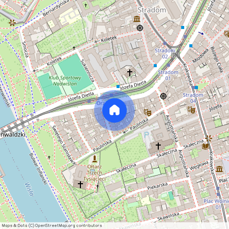 ul. Elizy Orzeszkowej, Kazimierz, Stare Miasto, Kraków, małopolskie