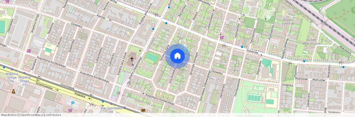 Warszawa, Praga-Południe, Gocław, ul., Osowska