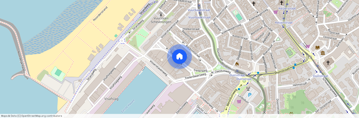 Vissershaven, 2583 DB, Treilerweg, Den Haag