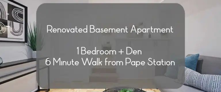 116 Aldwych Ave - Basement Suite | 116 Aldwych, East York - Photo 1