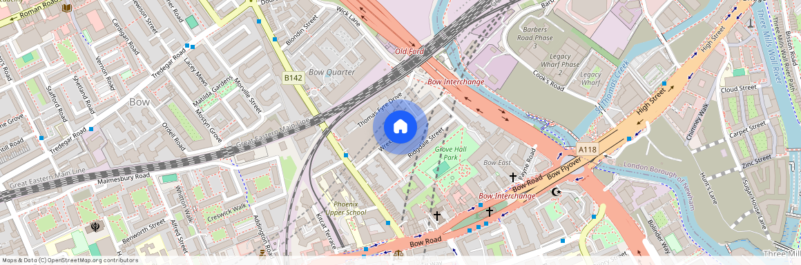 Wrexham Road, Bow, E3