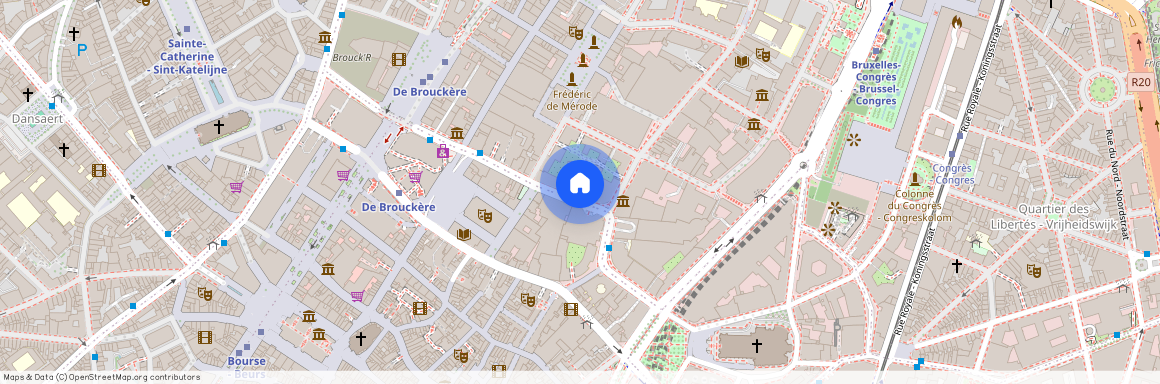 Rue du Fossé aux Loups 48, 1000, Bruxelles
