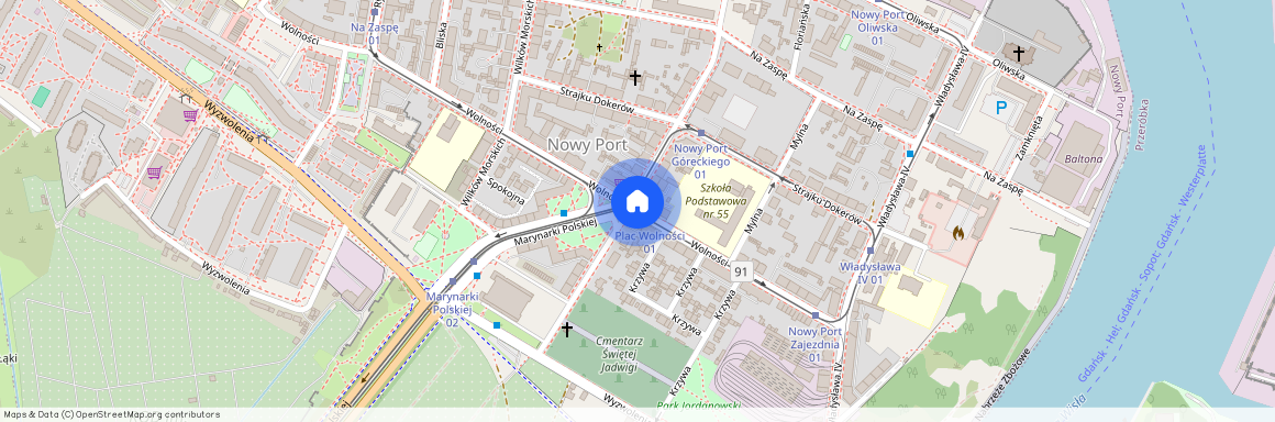 ul. Wolności, Nowy Port, Gdańsk, pomorskie