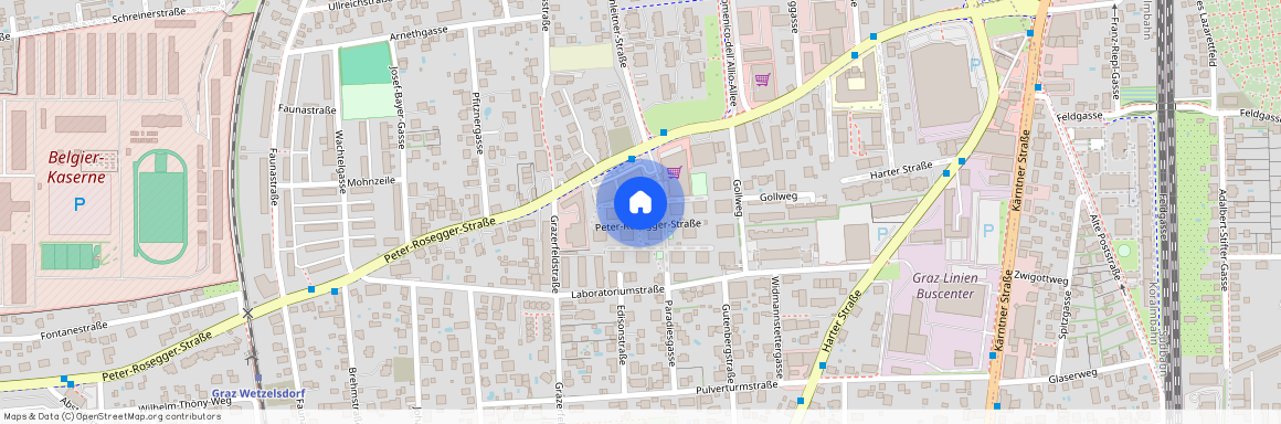 8053 Graz, 15.Bez.:Wetzelsdorf, Peter Rosegger Straße 29-39a