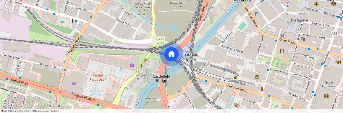 Trinity Way, Salford, M3