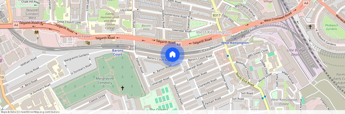 Barons Court Road, W14 9DU