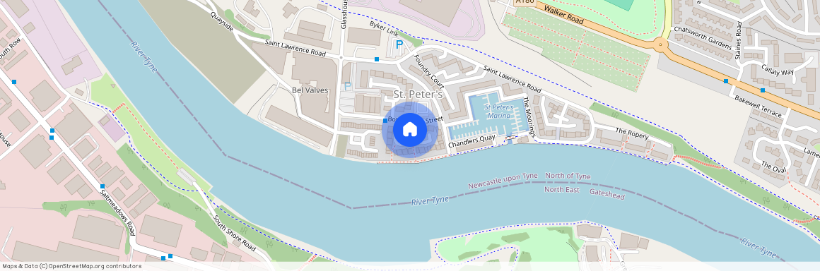 Merchants Wharf, Newcastle upon Tyne, Tyne and Wear, NE6