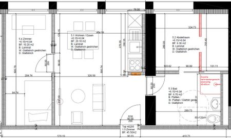 2.5 Zimmer, 46 m², 2. Stock - Photo 5