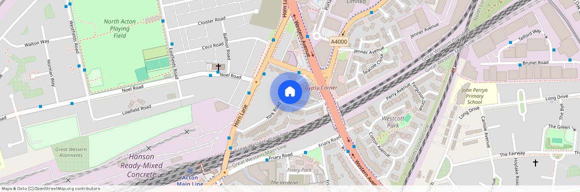 Rosebank Gardens, York Road, London, W3