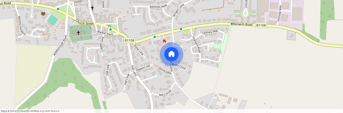 Bears Lane, Hingham, Norwich