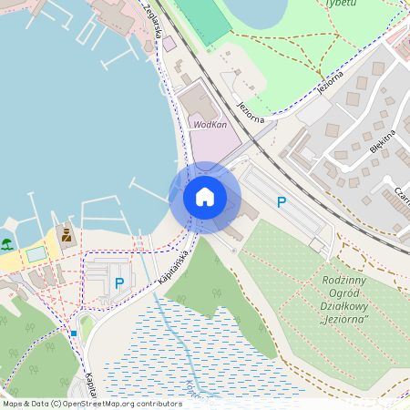 ul. Kapitańska, Dajtki, Olsztyn, warmińsko-mazurskie