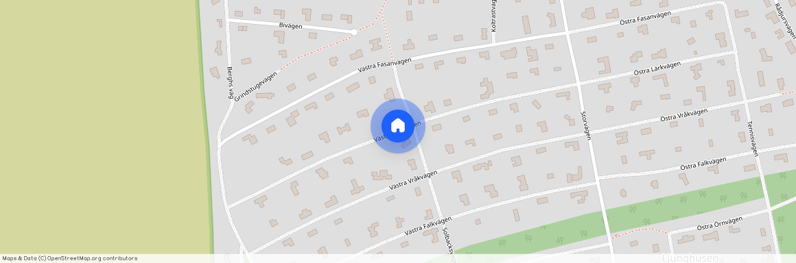 Västra Lärkvägen, Höllviken