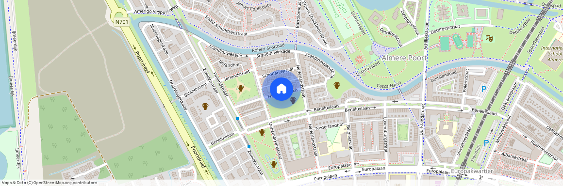 Europakwartier W.-Noord, 1363 DE, Engelandstraat, Almere