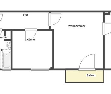 Demnächst frei! 2-Zimmer-Wohnung in Ludwigshafen am Rhein - Photo 5
