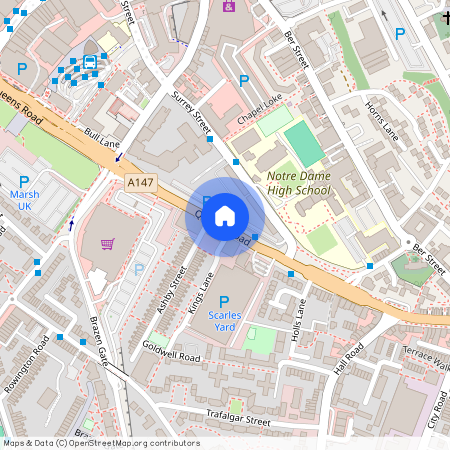 Queens Road, Norwich, NR1