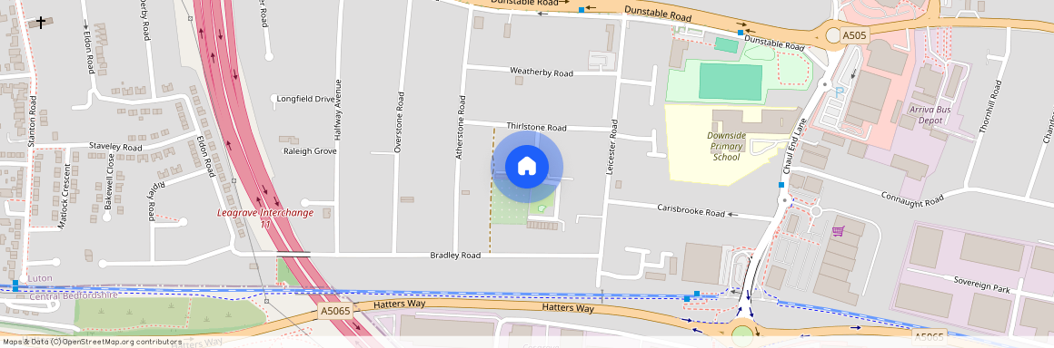 Challney Gardens, Luton, Bedfordshire, LU4