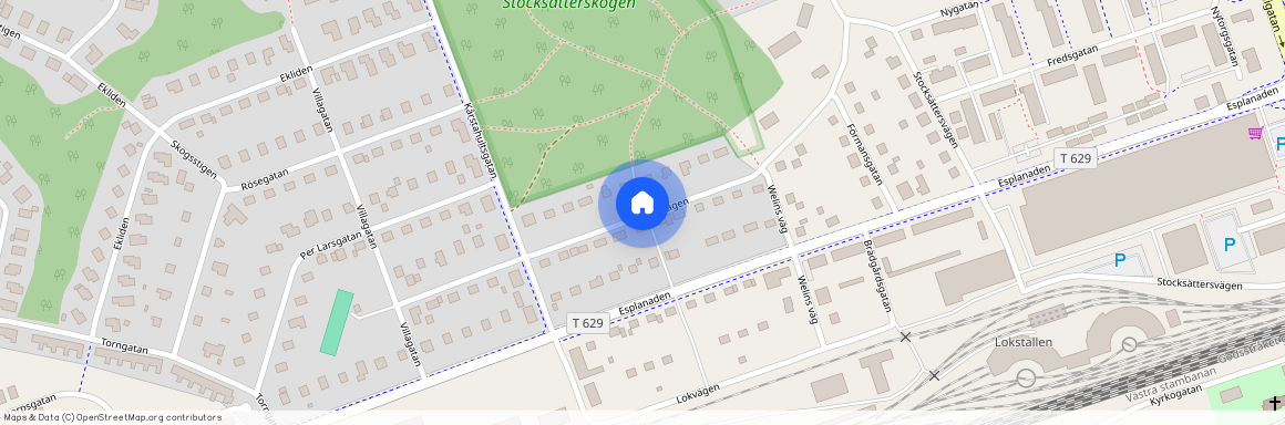 Parkvägen, Hallsberg