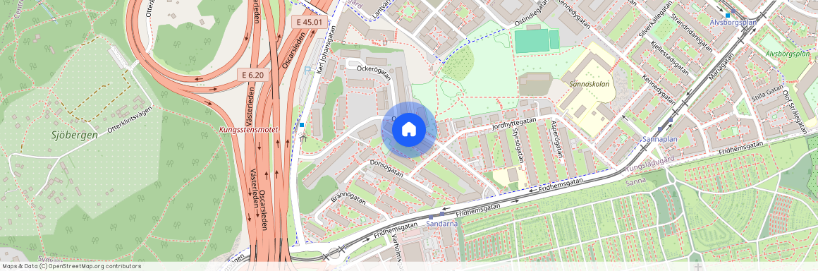 Sanna, Göteborg, Västra Götaland, Orustgatan 12 B