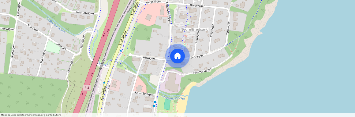 Tärnvägen, Sundsvall