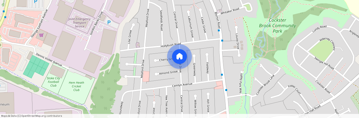 Central Drive, Stoke-On-Trent, ST3