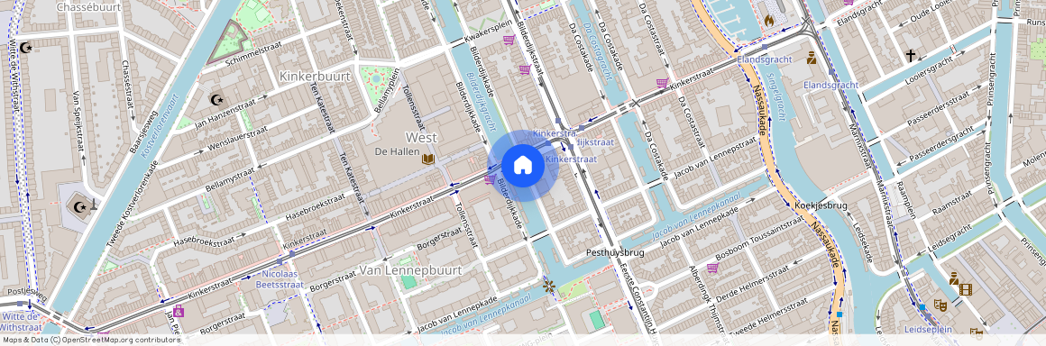 Van Lennepbuurt, 1053 VK, Bilderdijkkade, Amsterdam