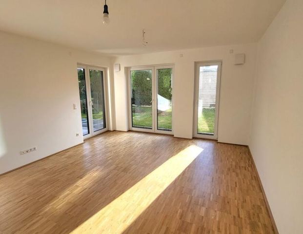 +++NU-Burlafingen, 2-Zi.-Mietwohnung, 58,92 m² Wfl., EG, Terrasse, Garten, Küche, TG+++ - Foto 1