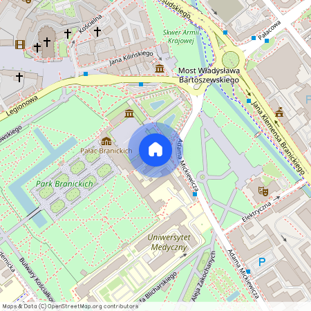 Jerzego Waszyngtona, Białystok, Piaski