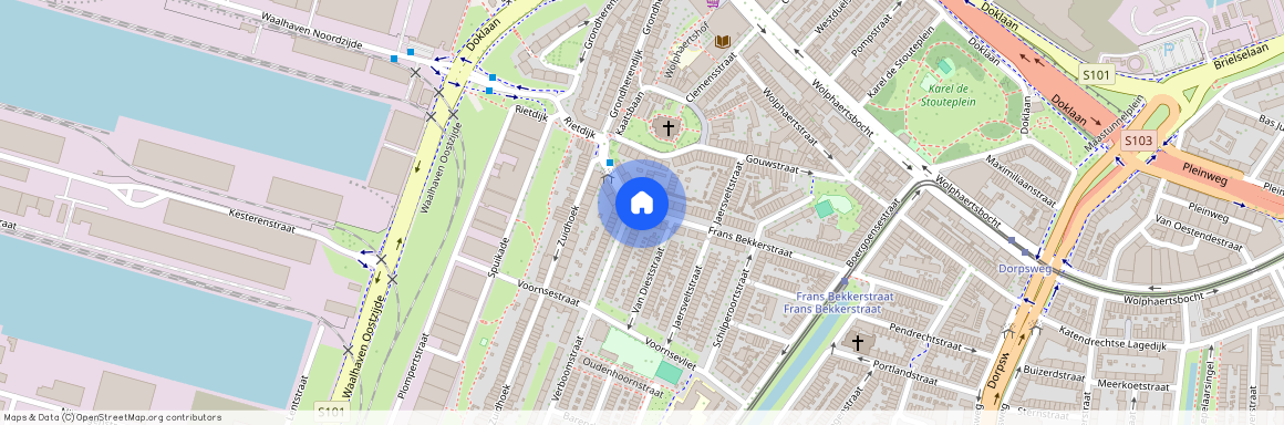 Frans Bekkerstraat, 3082 TN Rotterdam
