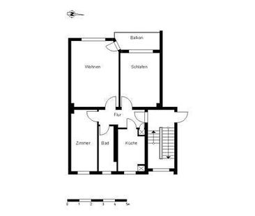 Die gefällt mir: günstig geschnittene 3-Zimmer-Wohnung - Foto 1