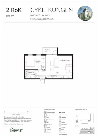Fyrislundsgatan 33 G, 75444, Uppsala - Foto 5