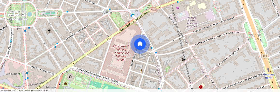 Rue Hobbema 59 0, 1000 Nord-Est (Bruxelles)