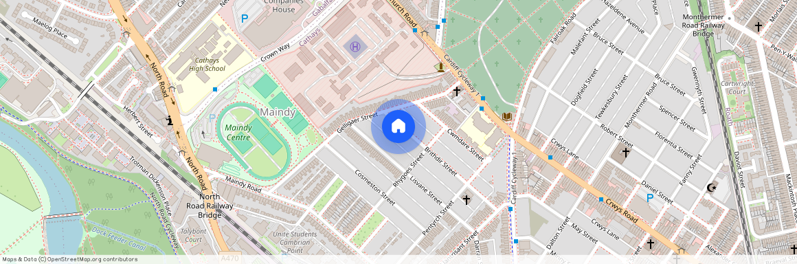 Brithdir Street, Cathays, Cardiff, CF24 4LF