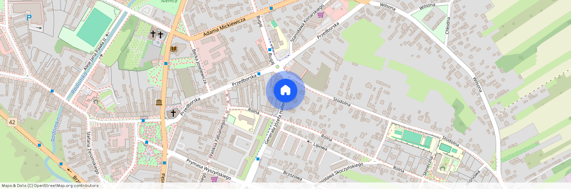 ul. Stodolna, Radomsko, radomszczański, łódzkie