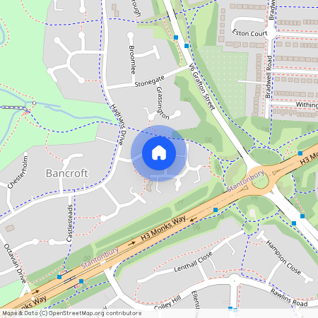 Milecastle, Bancroft, Milton Keynes, Buckinghamshire -