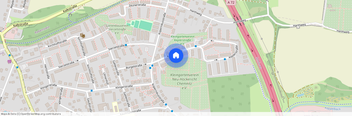 Keplerstraße 14, 09117 Sachsen - Chemnitz