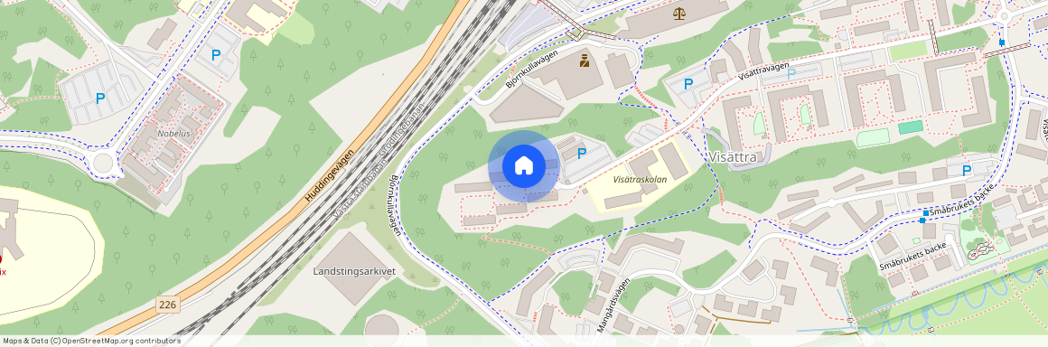 Visättravägen 75, Flemingsberg